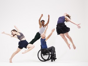 AXIS photo - by David DeSilva. Dancers Julie Crothers, Nick Brentley, Dwayne Scheuneman, and Sophie Stanley